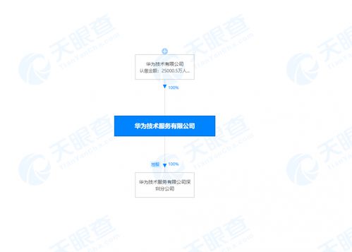 工商變更 華為技術(shù)服務注冊資本增至約2.5億人民幣,增幅約為66.6